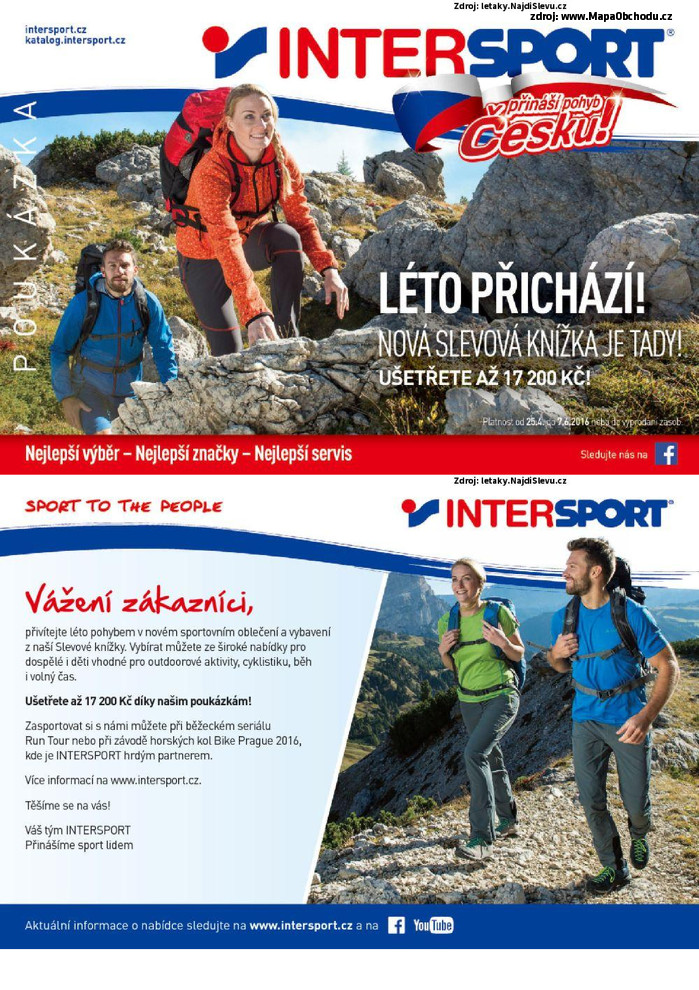 Stránka č. 1 - Akční leták Intersport
