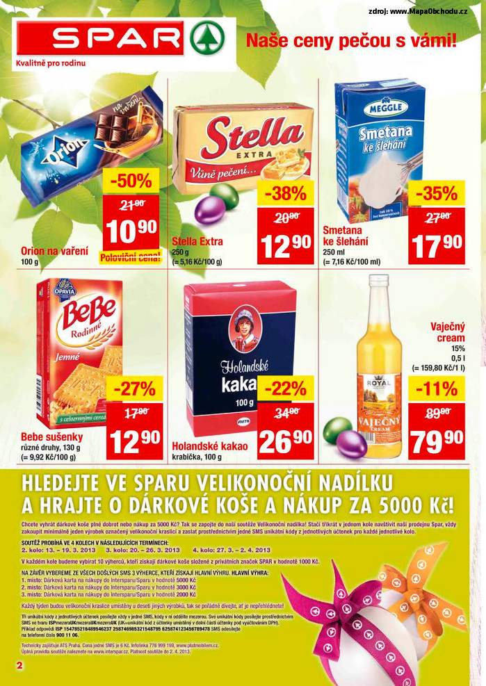 Stránka č. 2 - Akční leták Spar