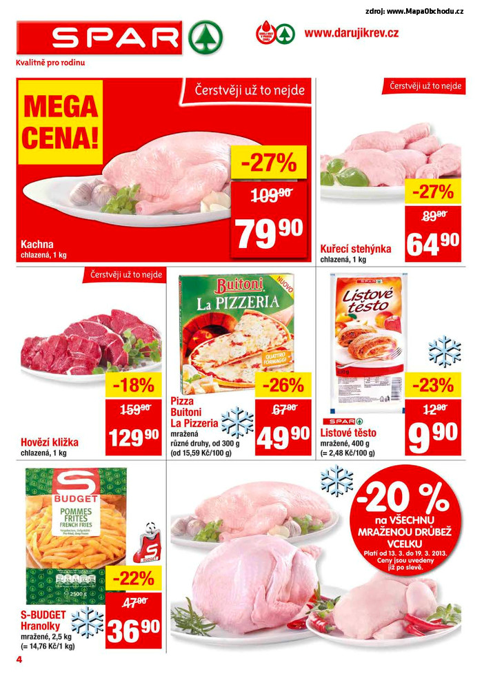 Stránka č. 4 - Akční leták Spar