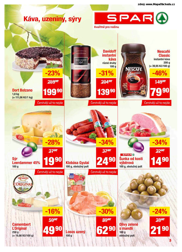 Stránka č. 3 - Akční leták Spar