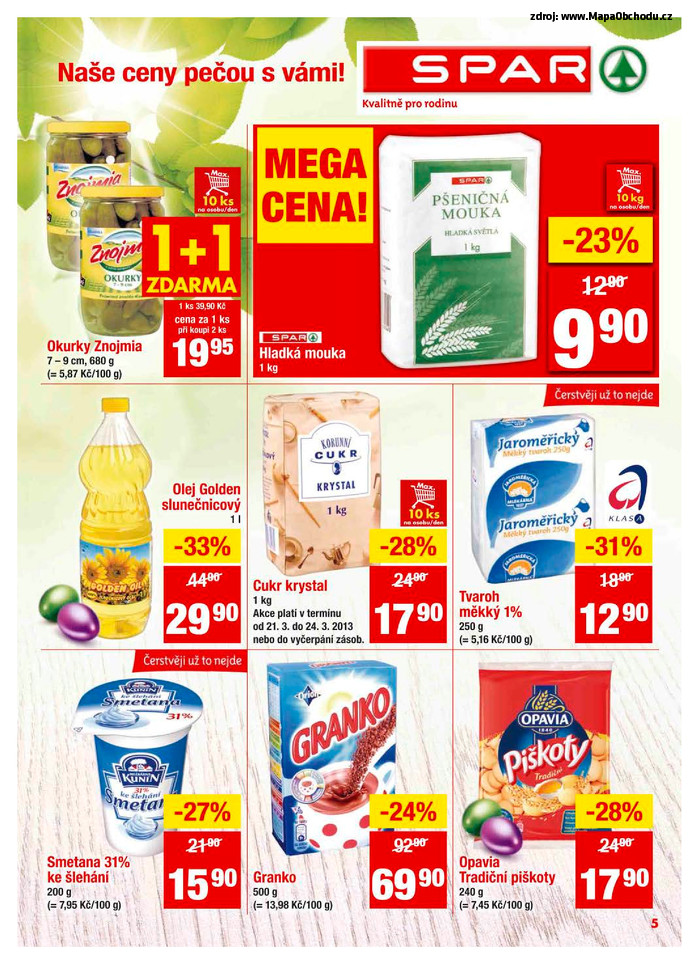 Stránka č. 5 - Akční leták Spar