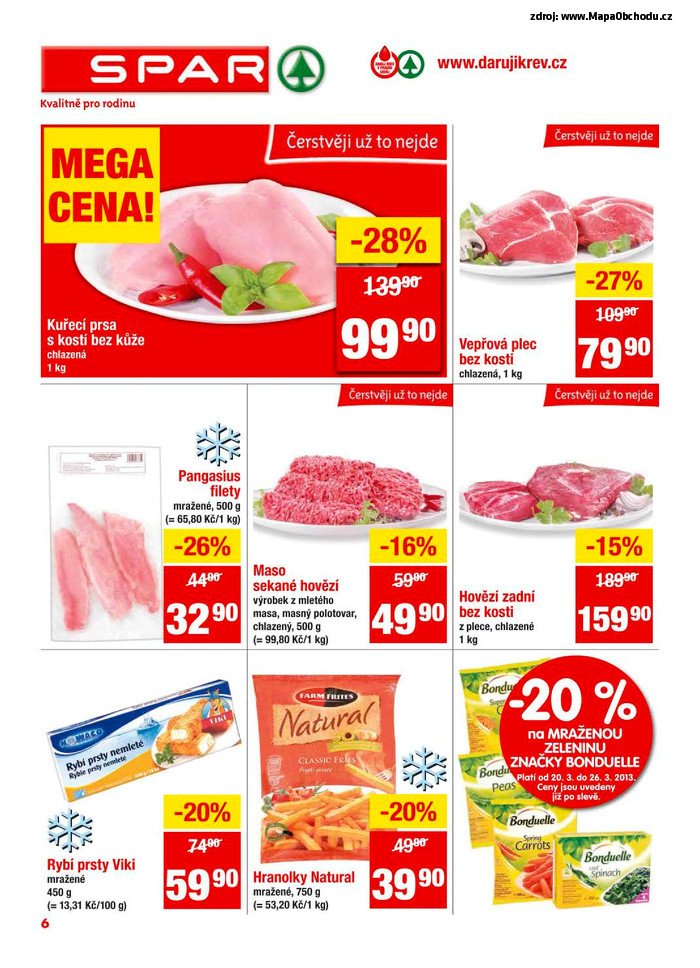 Stránka č. 6 - Akční leták Spar