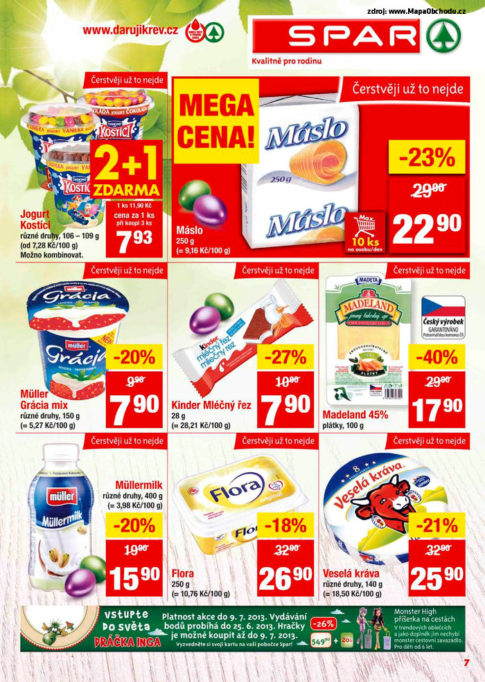 Stránka č. 7 - Akční leták Spar