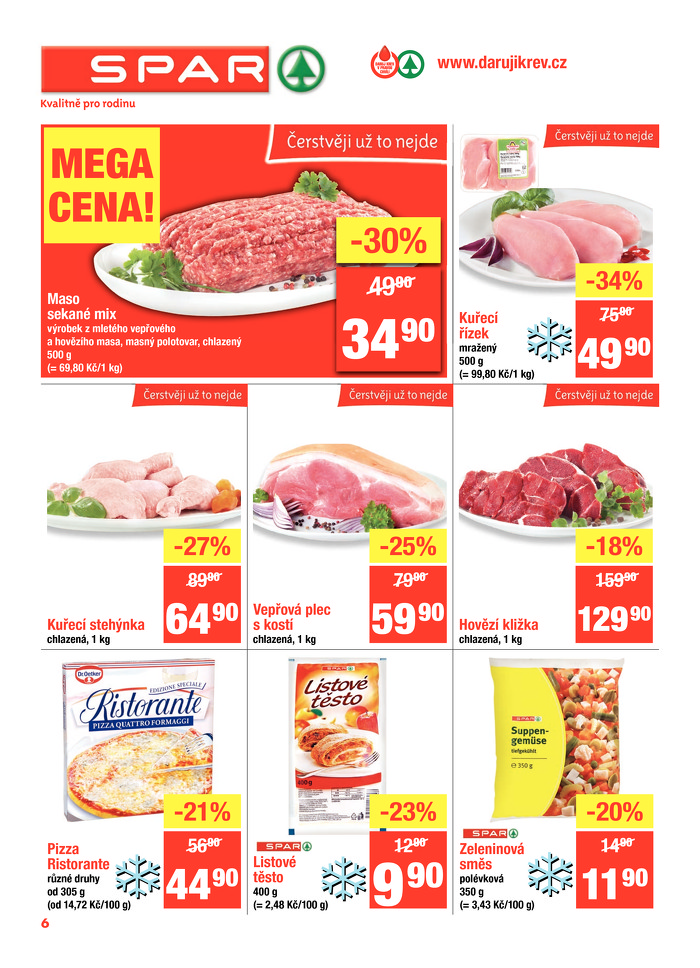 Stránka č. 6 - Akční leták Spar