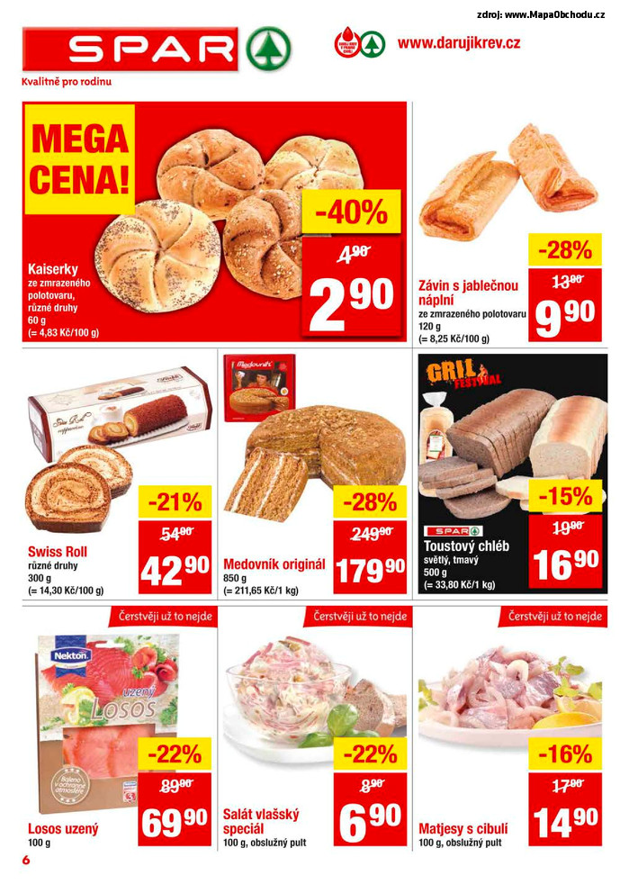 Stránka č. 6 - Akční leták Spar