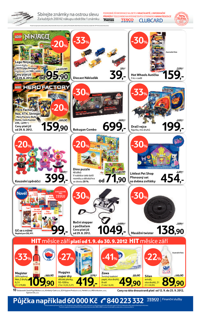 Stránka č. 10 - Akční leták Tesco Hypermarket