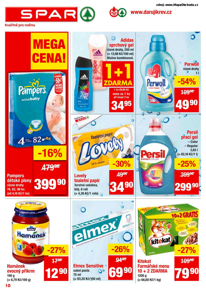 Stránka č. 10 - Akční leták Spar