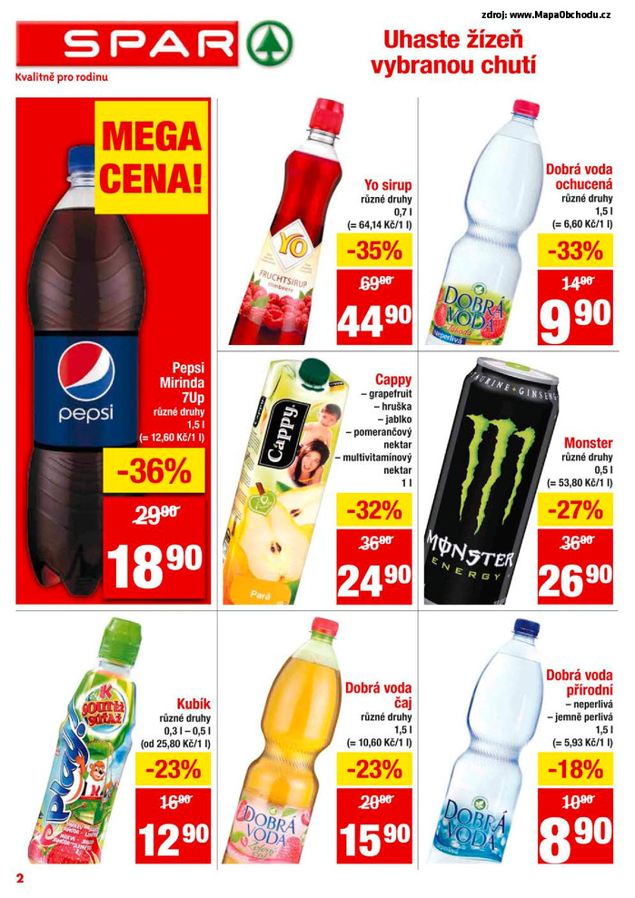 Stránka č. 2 - Akční leták Spar