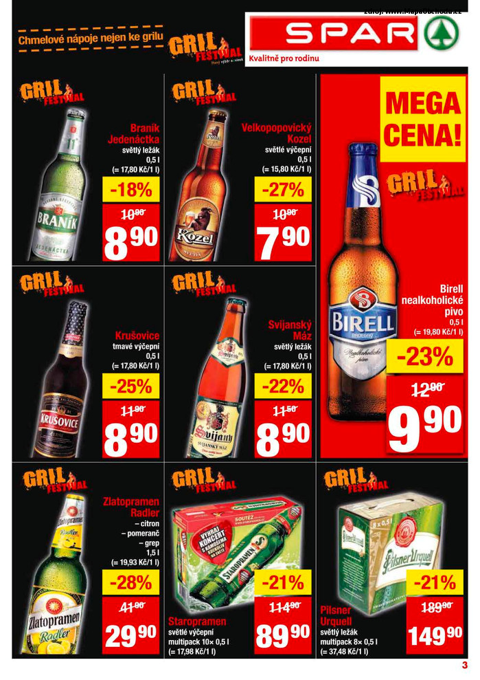 Stránka č. 3 - Akční leták Spar