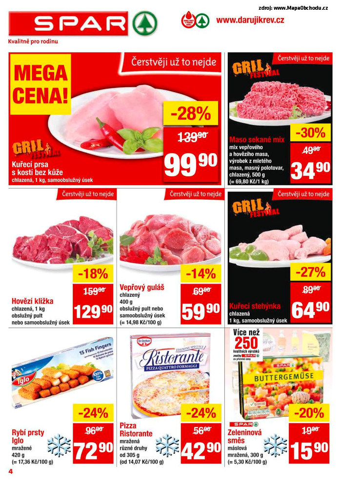 Stránka č. 4 - Akční leták Spar
