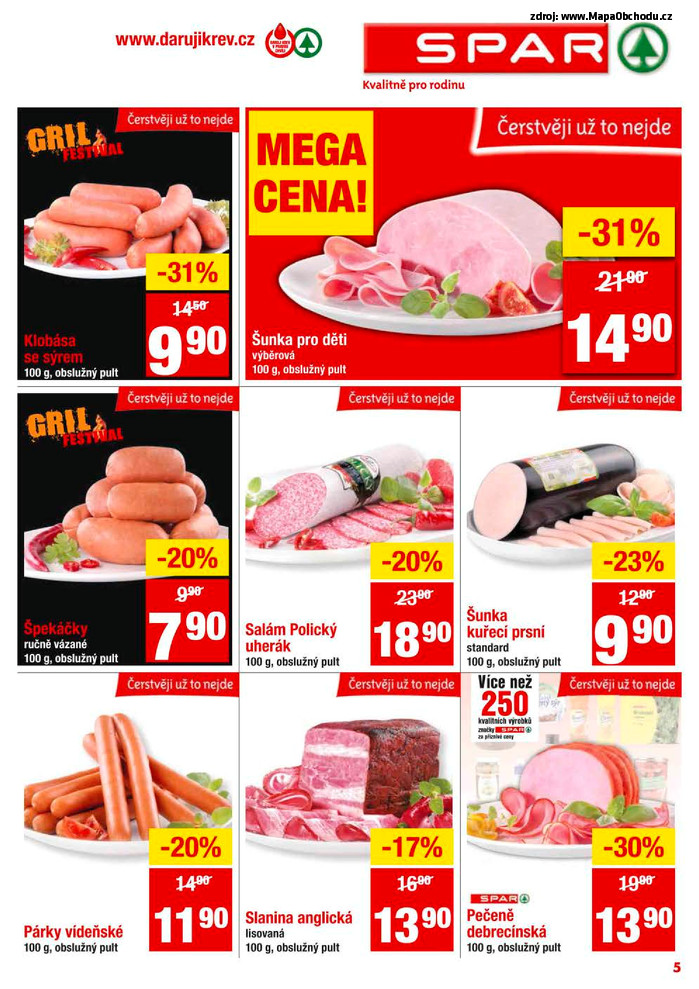 Stránka č. 5 - Akční leták Spar