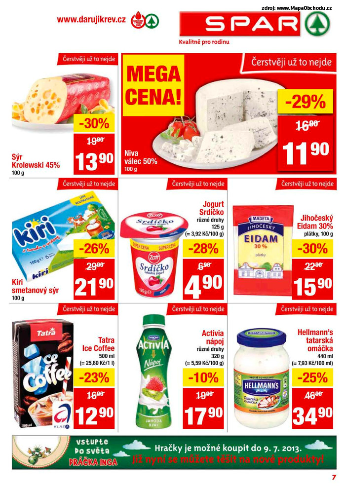 Stránka č. 7 - Akční leták Spar