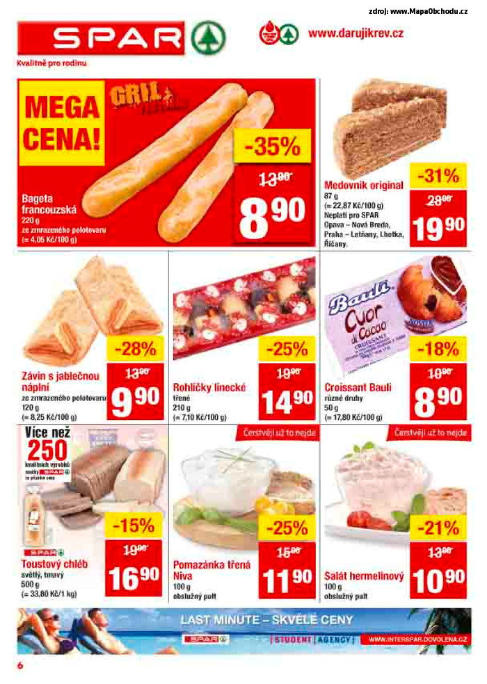 Stránka č. 6 - Akční leták Spar