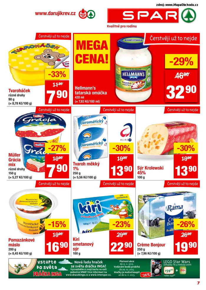 Stránka č. 7 - Akční leták Spar