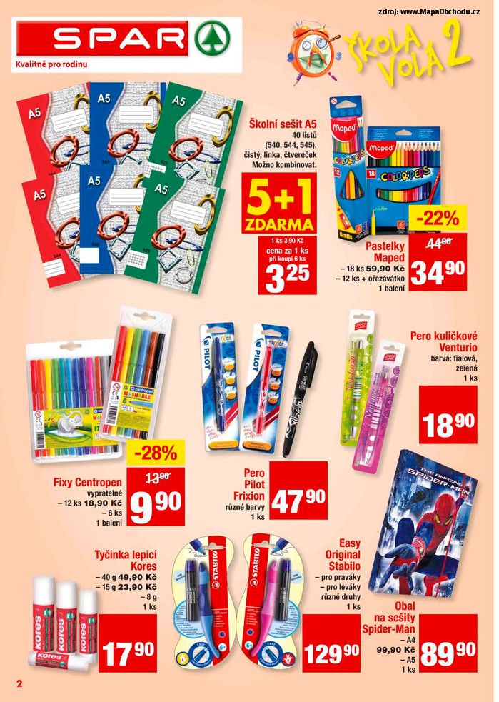 Stránka č. 2 - Akční leták Spar