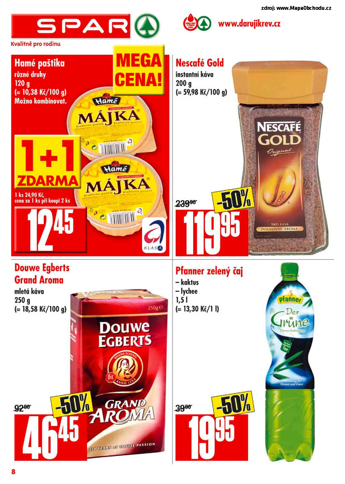 Stránka č. 8 - Akční leták Spar