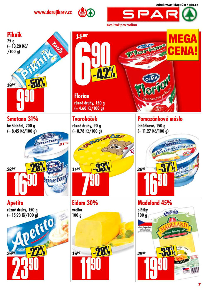 Stránka č. 7 - Akční leták Spar