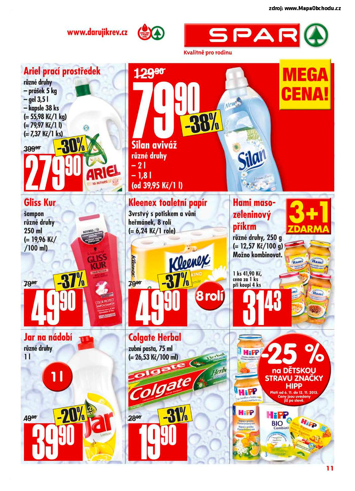 Stránka č. 11 - Akční leták Spar