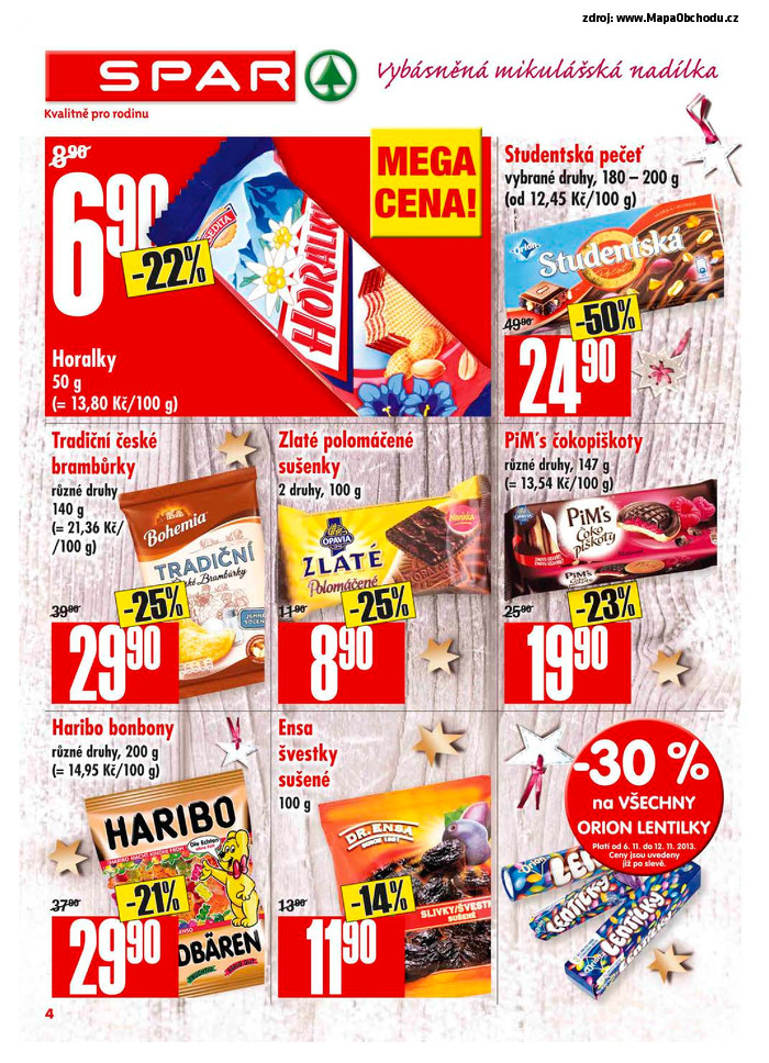 Stránka č. 4 - Akční leták Spar