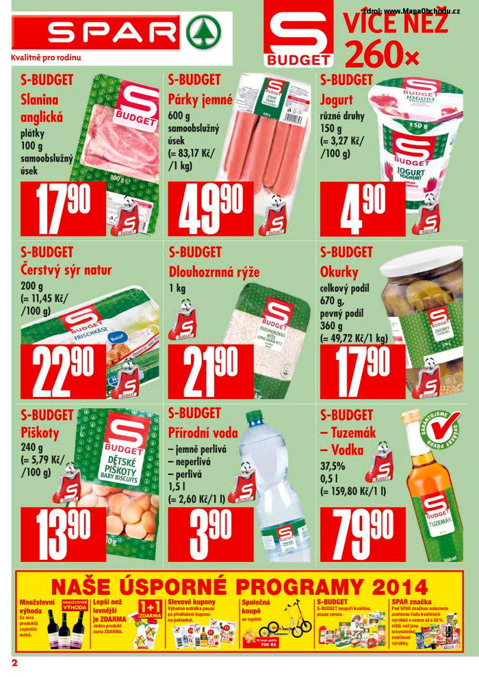 Stránka č. 2 - Akční leták Spar