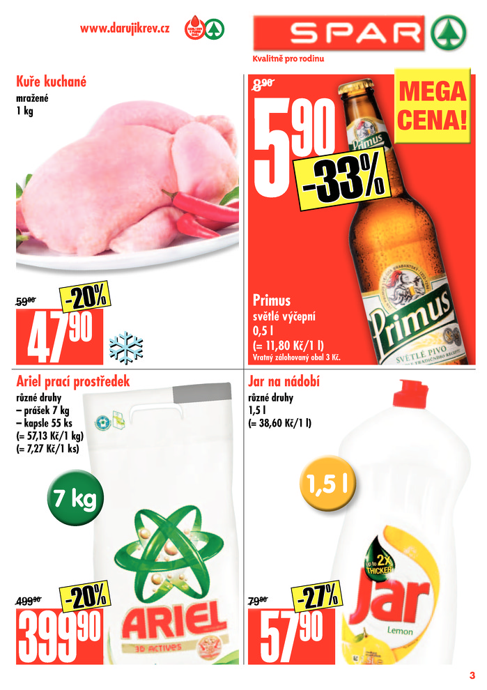 Stránka č. 3 - Akční leták Spar