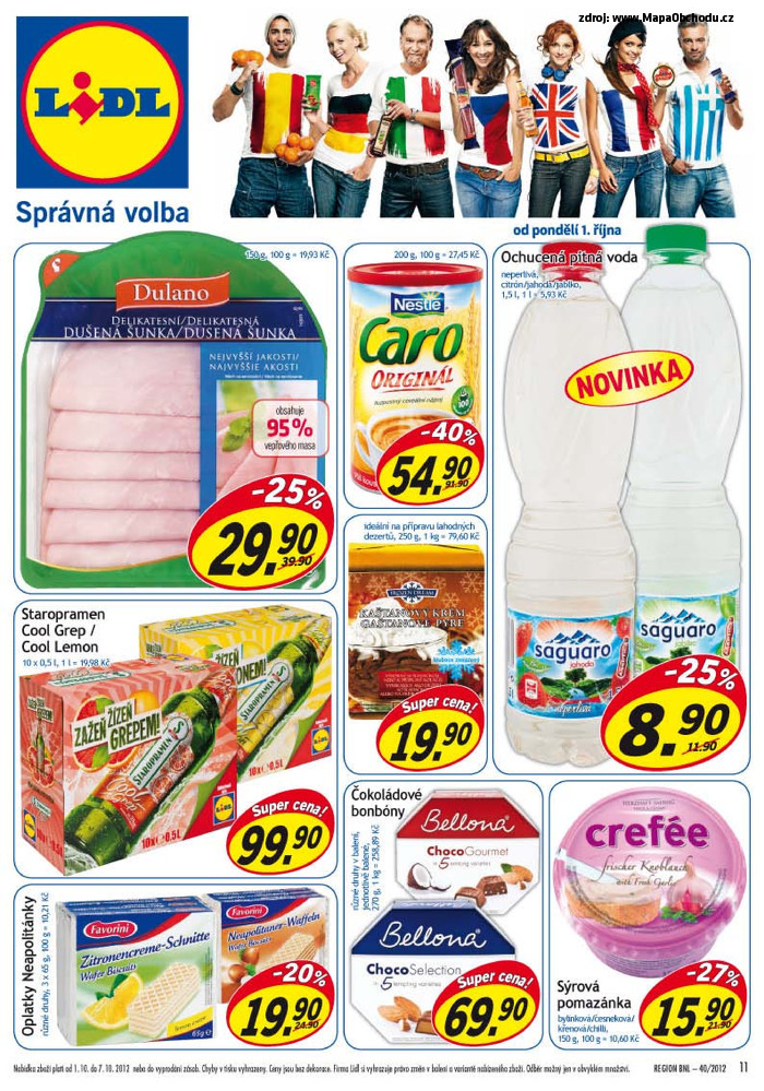 Stránka č. 11 - Akční leták Lidl  Francouzský týden