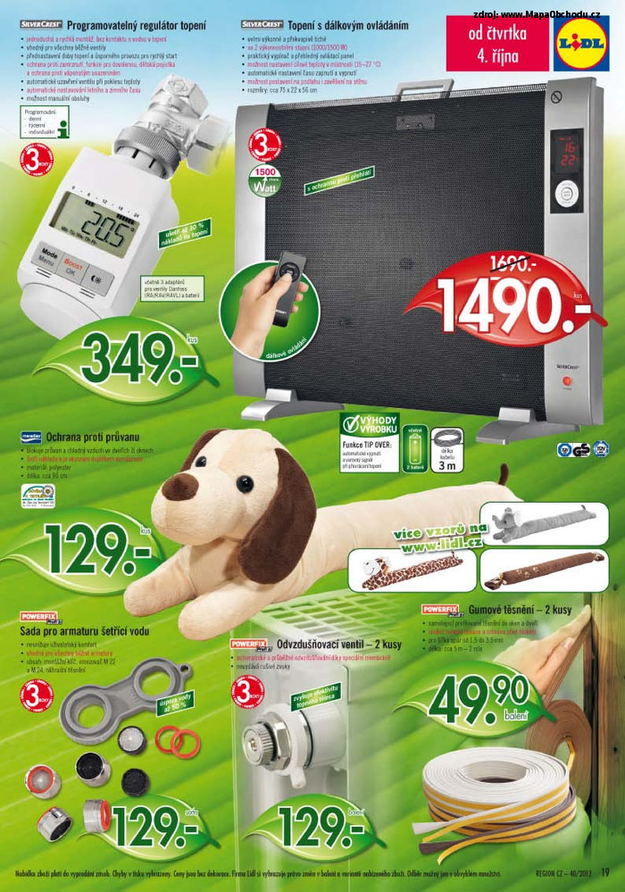 Stránka č. 19 - Akční leták Lidl  Francouzský týden