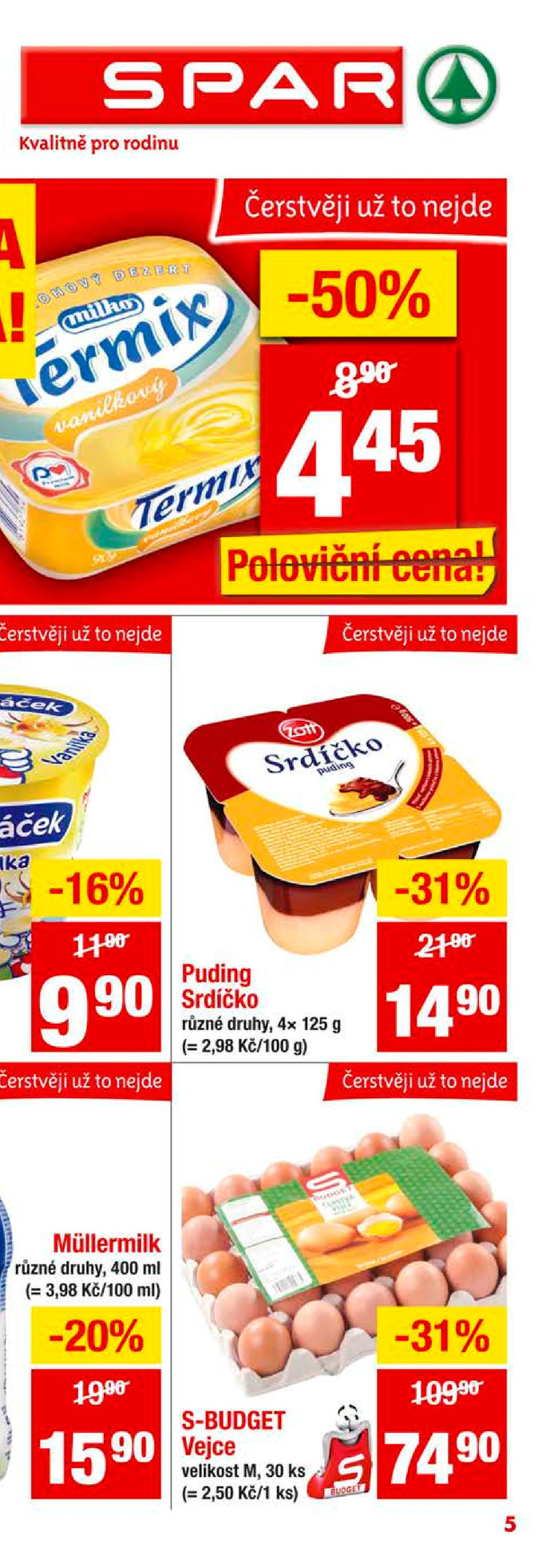 Stránka č. 5 - Akční leták Spar