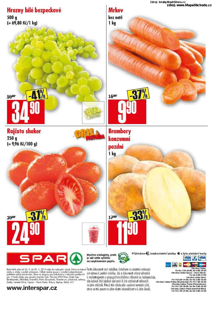 Stránka č. 12 - Akční leták Spar