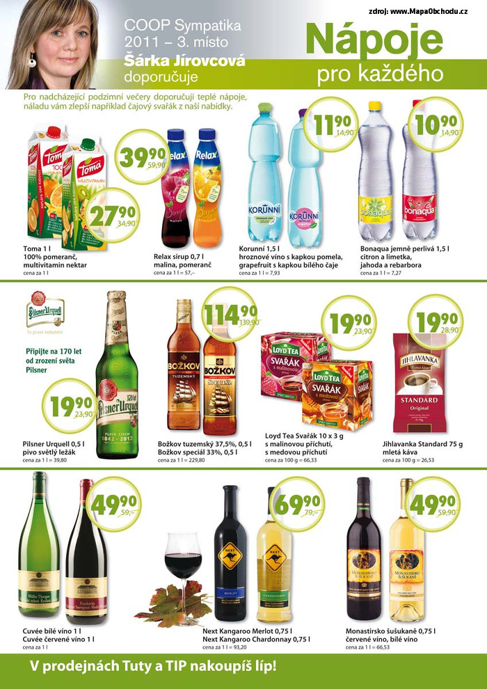 Stránka č. 6 - Akční leták COOP Tip