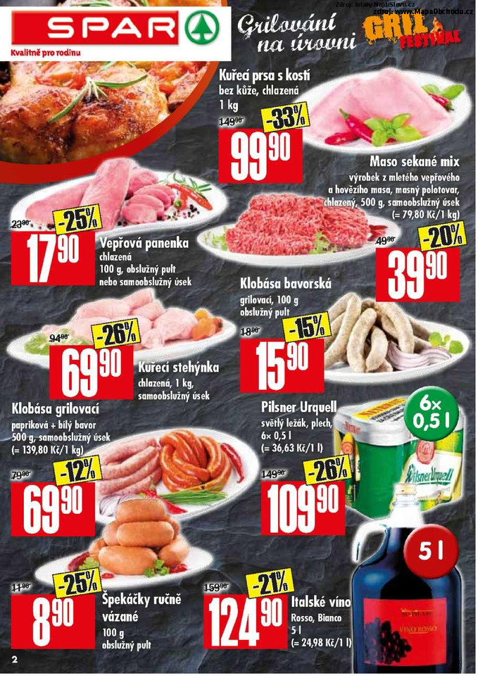 Stránka č. 2 - Akční leták Spar
