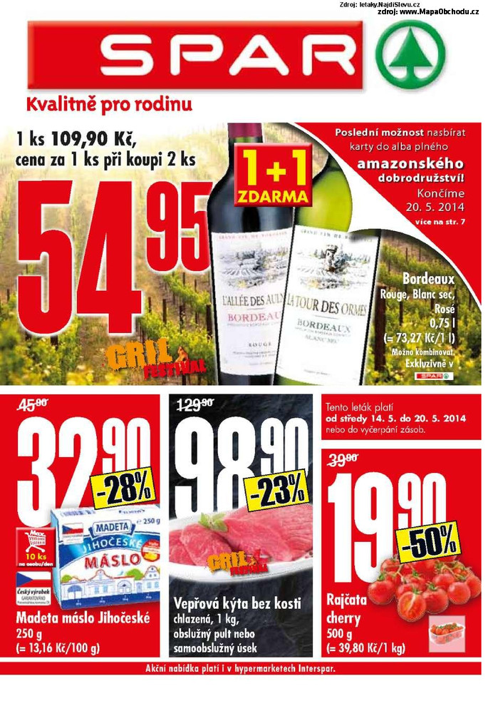 Stránka č. 1 - Akční leták Spar