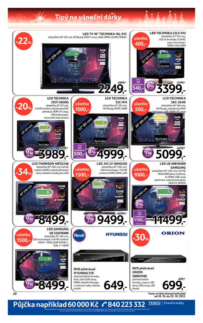 Stránka č. 20 - Akční leták Tesco  Hypermarket