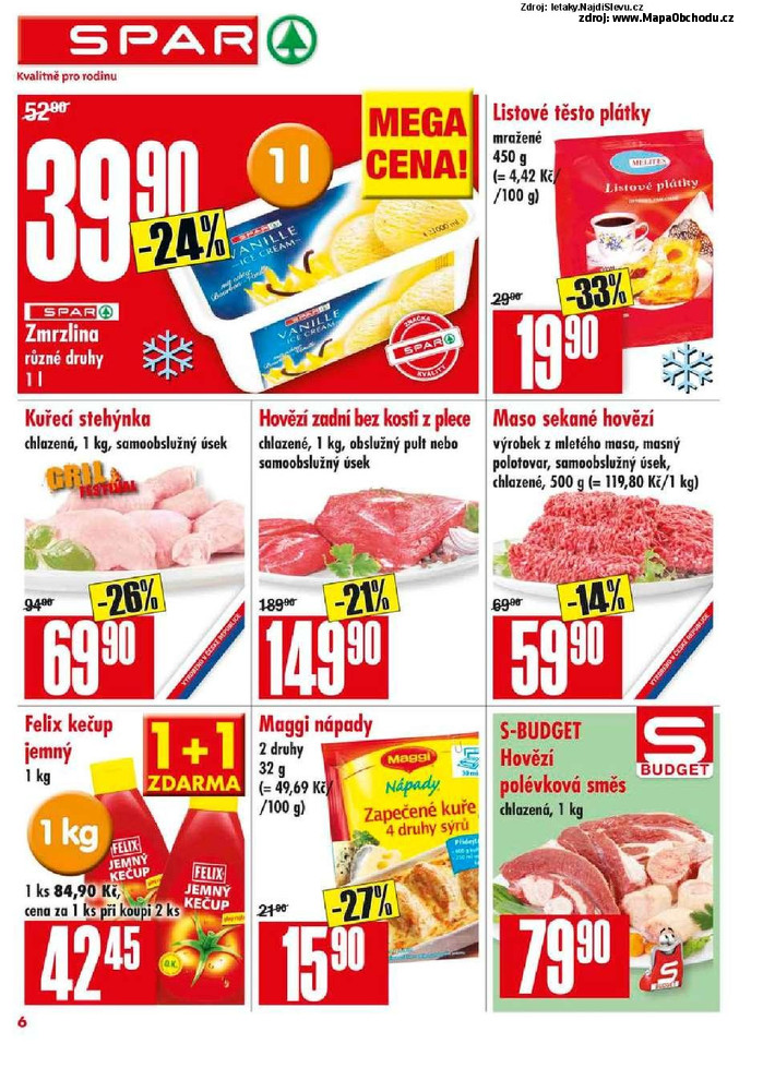 Stránka č. 6 - Akční leták Spar