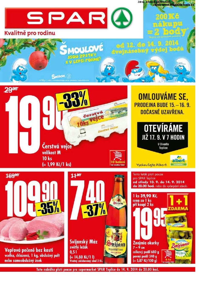 Stránka č. 4 - Akční leták Spar