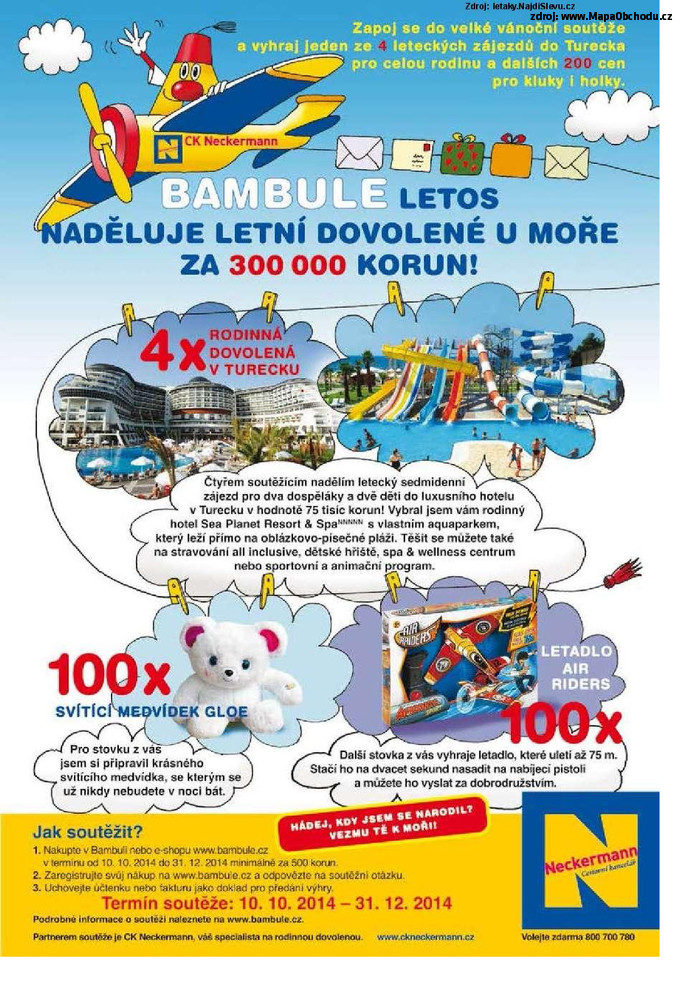 Stránka č. 3 - Akční leták Bambule Vánoční katalog