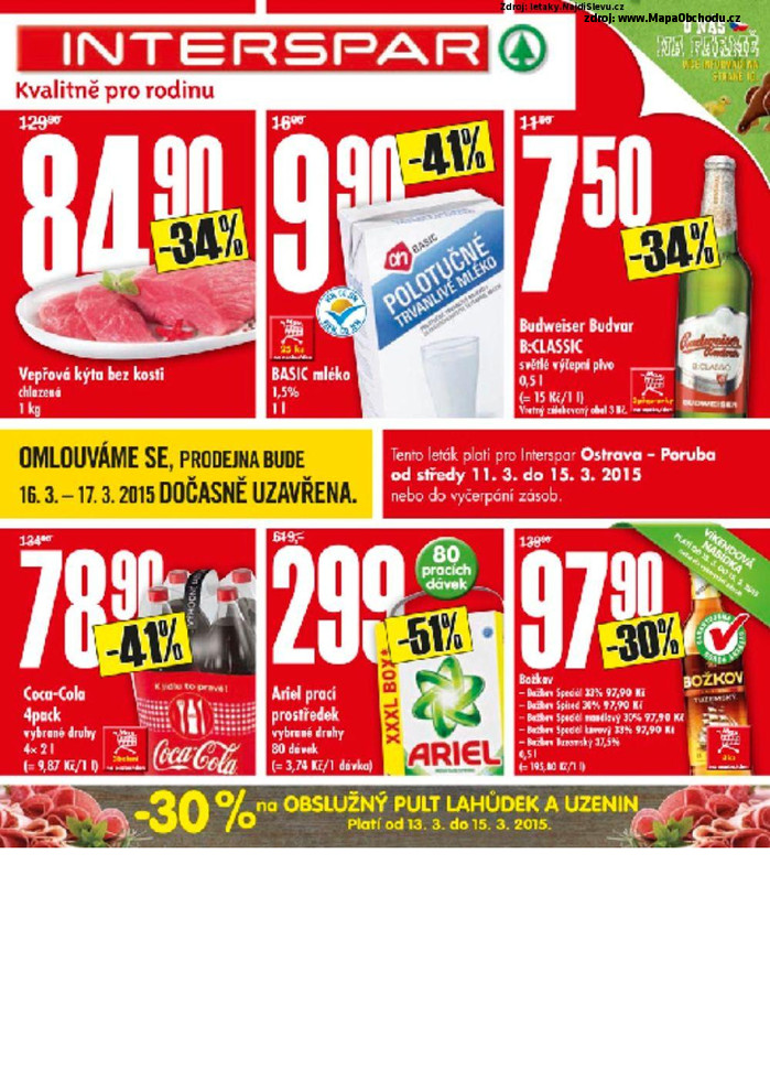 Stránka č. 1 - Akční leták Interspar
