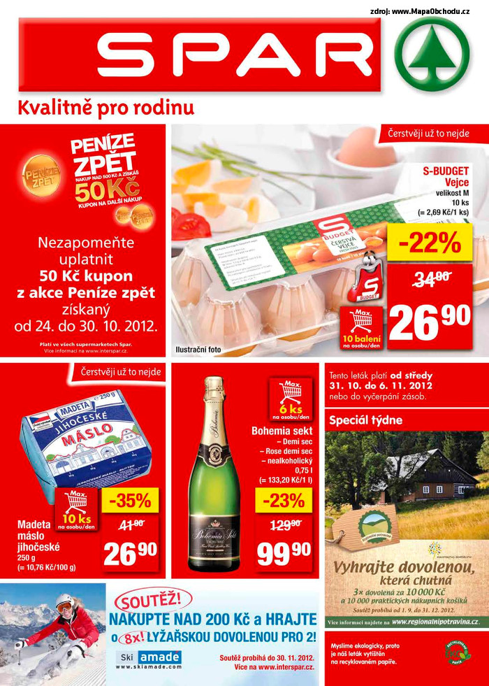 Stránka č. 1 - Akční leták Spar