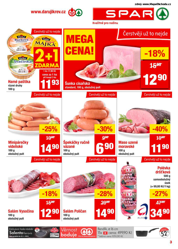 Stránka č. 3 - Akční leták Spar