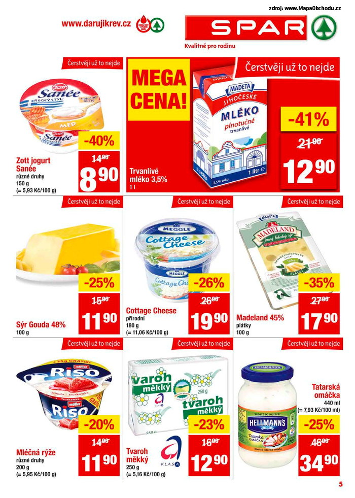 Stránka č. 5 - Akční leták Spar