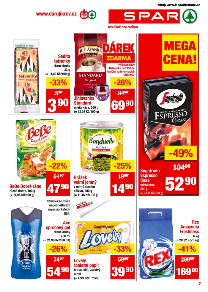 Stránka č. 7 - Akční leták Spar