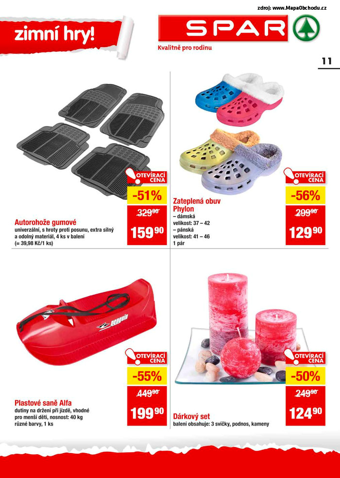 Stránka č. 11 - Akční leták Spar