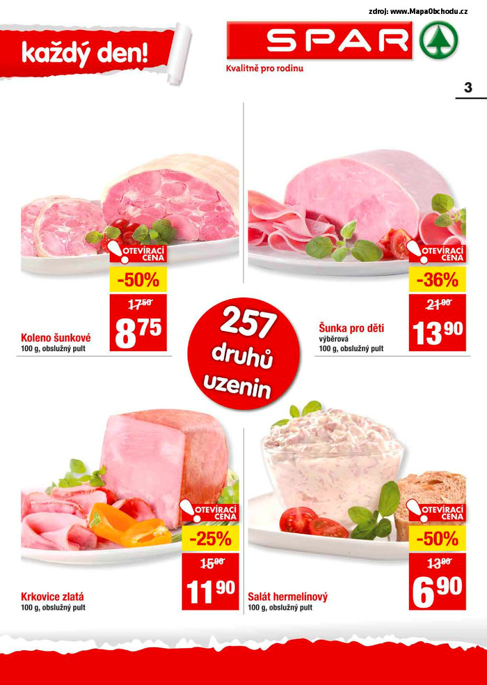 Stránka č. 3 - Akční leták Spar