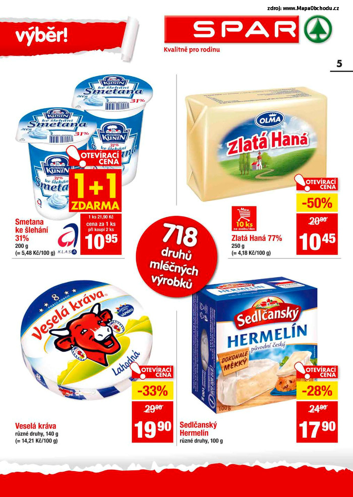 Stránka č. 5 - Akční leták Spar