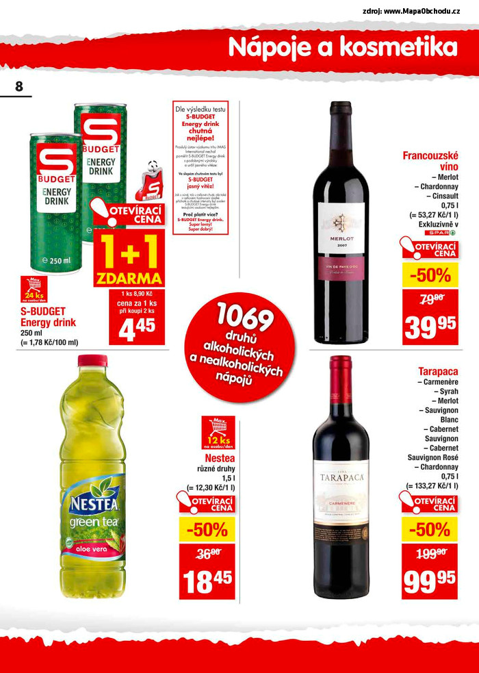 Stránka č. 8 - Akční leták Spar