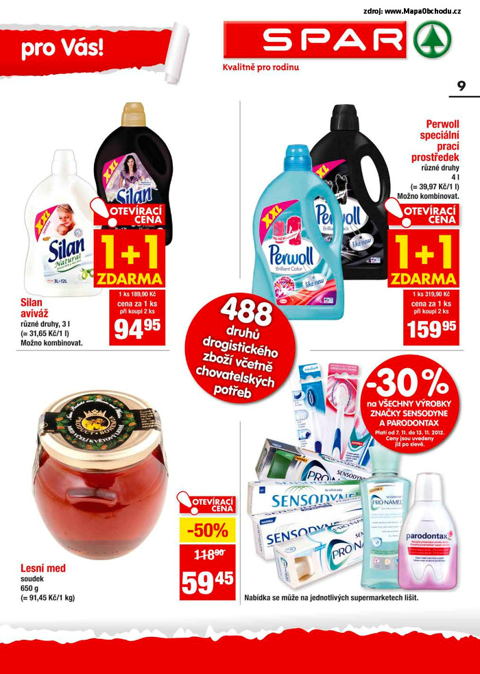 Stránka č. 9 - Akční leták Spar