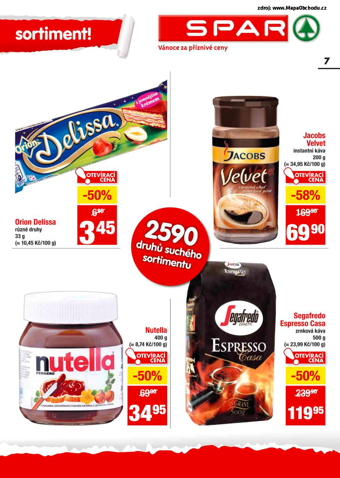 Stránka č. 7 - Akční leták Spar