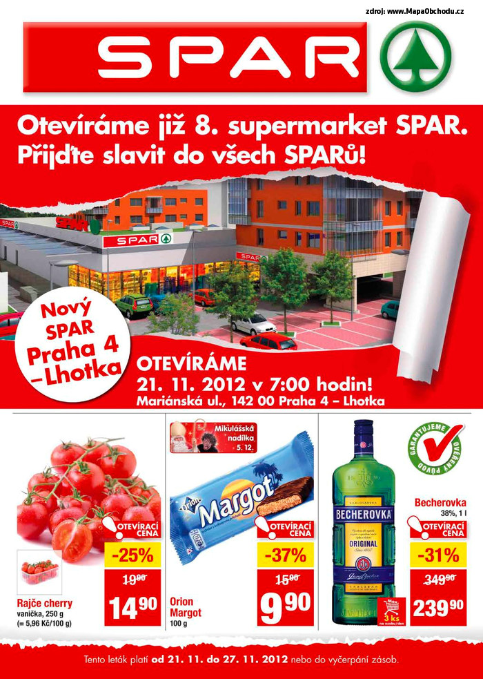 Stránka č. 1 - Akční leták Spar