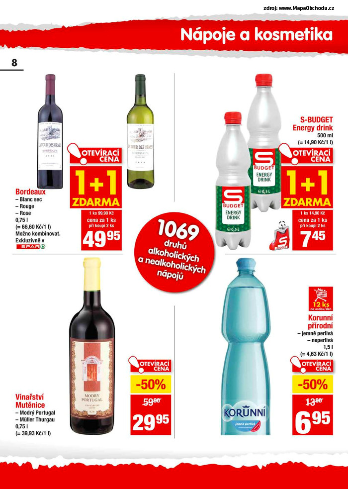 Stránka č. 8 - Akční leták Spar