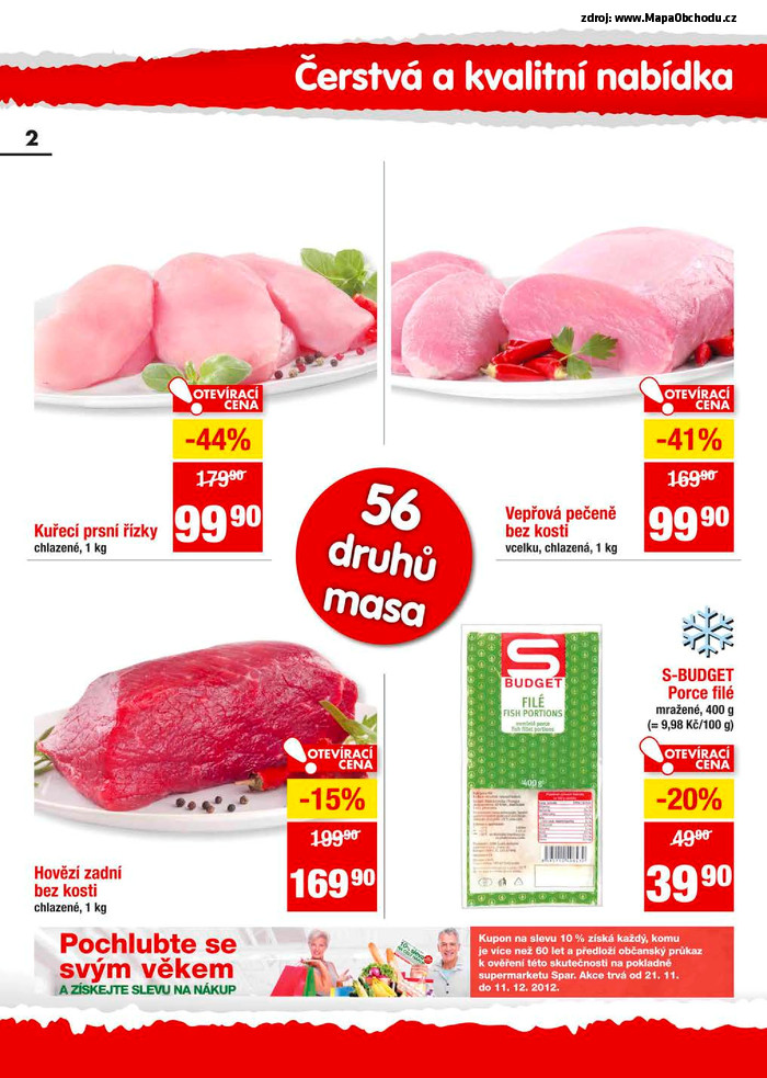 Stránka č. 2 - Akční leták Spar